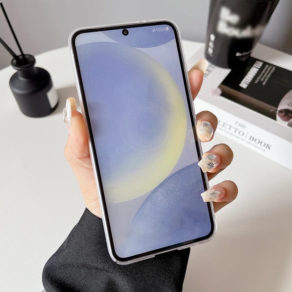 Luxuriöse Matte Transparente Handyhülle für Magsafe für Samsung S25 Ultra S26 Ultra S24 Plus S23 A56 A57 A36 A37 Magnetische Hartschale – Detail 5