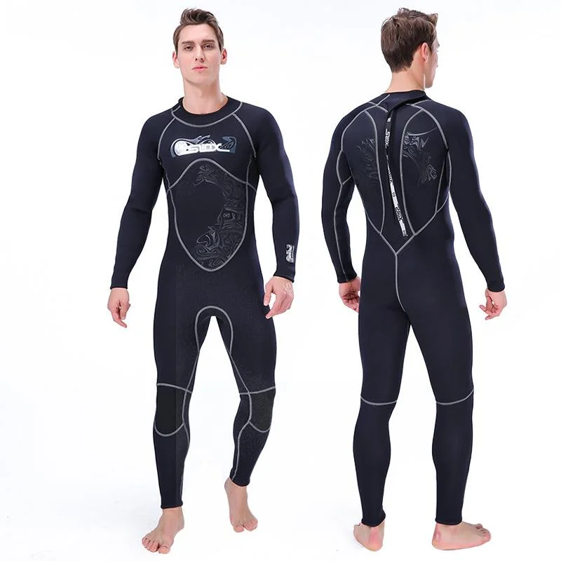 Men Wetsuit 3mm Neoprene Surfing Scuba Diving Snorkeling Swimming Body Suit Wet Suit Surf Kitesurf Clothes Equipment