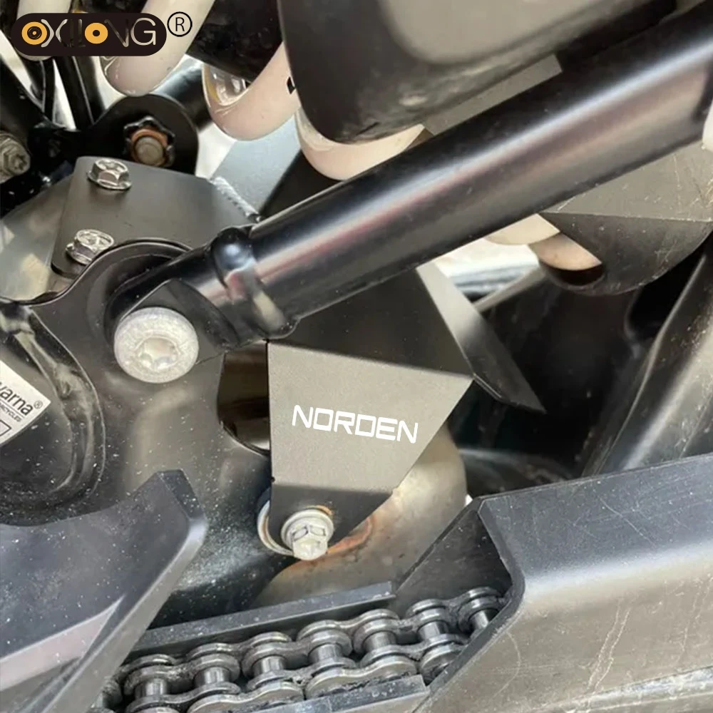 

For Husqvarna 901 Norden 901Norden 2022 2023 2024 2025 2026 Motorcycle Exhaust Shield Protector Cover Rear Shock Heat Shield