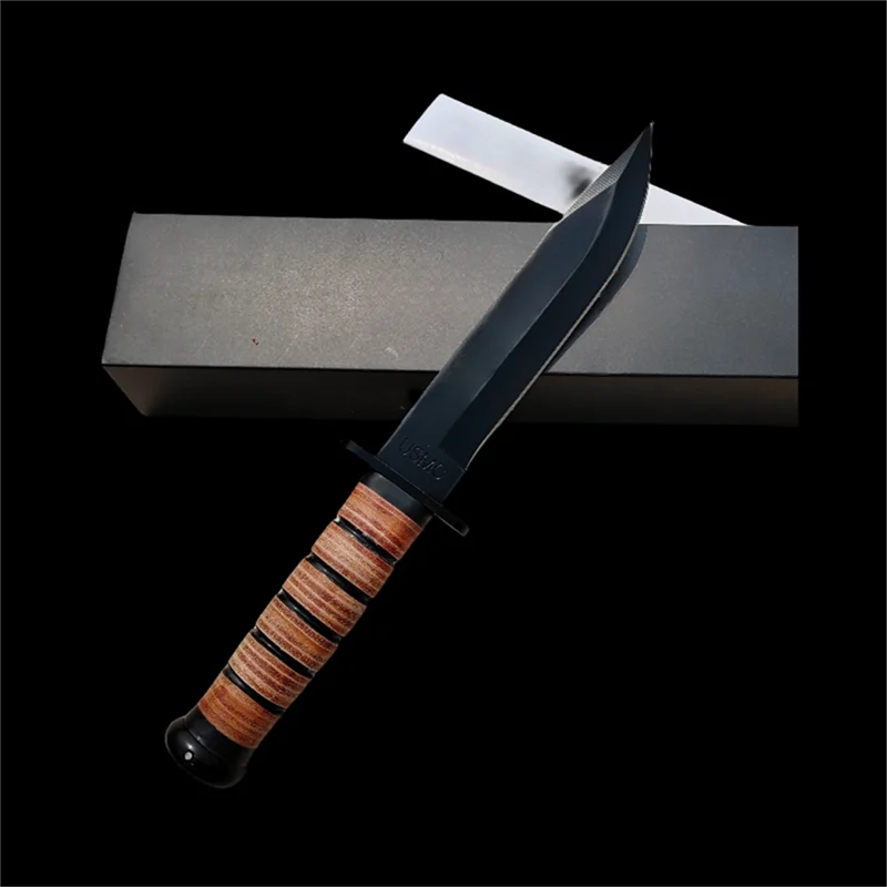 Wilderness survival knife outdoor knife self-defense military knife small straight knife military knife multi-functional mountai