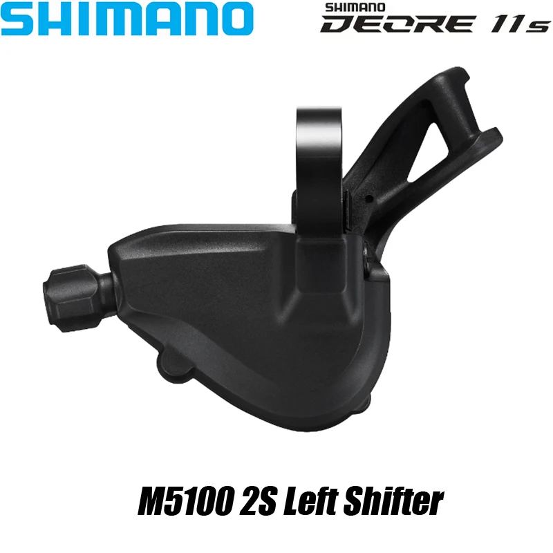 SHIMANO DEORE M5100 11 Speed Right Shifter SHADOW 2x11S Set M5100 2 Speed Left Shifter Mountain Bike Derailleur MTB Bicycle Part