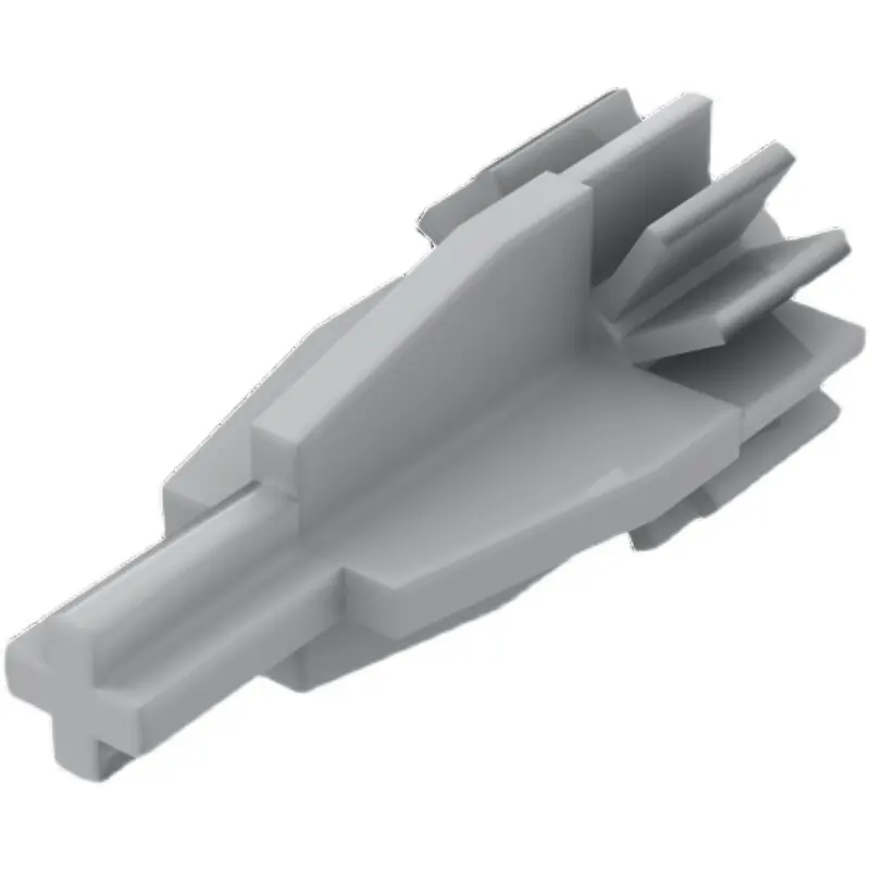 Small particles 4869 domestic building block parts, engine fan blades, can be equipped with 4868 injection