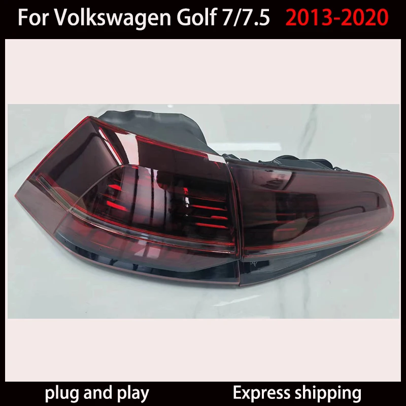 For Volkswagen Golf 7/7.5 taillight assembly 2013-2020 LED streamer steering rear light taillight modification car accessories