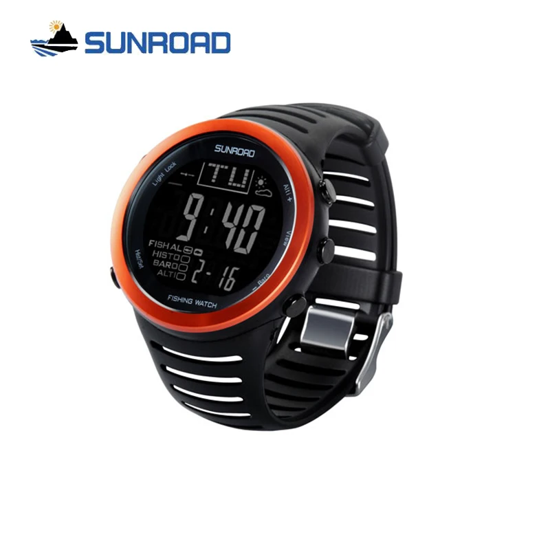 

SUNROAD NEW Men's Digital Watches Fishing Sports Watch with Barometer Altimeter Stopwatch Hiking Swmming Wristwatch Waterproof