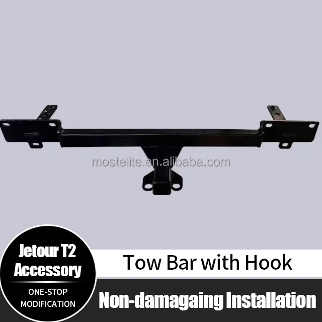 High Quality OEM Steel Tow Hitch Trailer Bar With Hook for 2025 Jetour T2 Traveler Accessories
