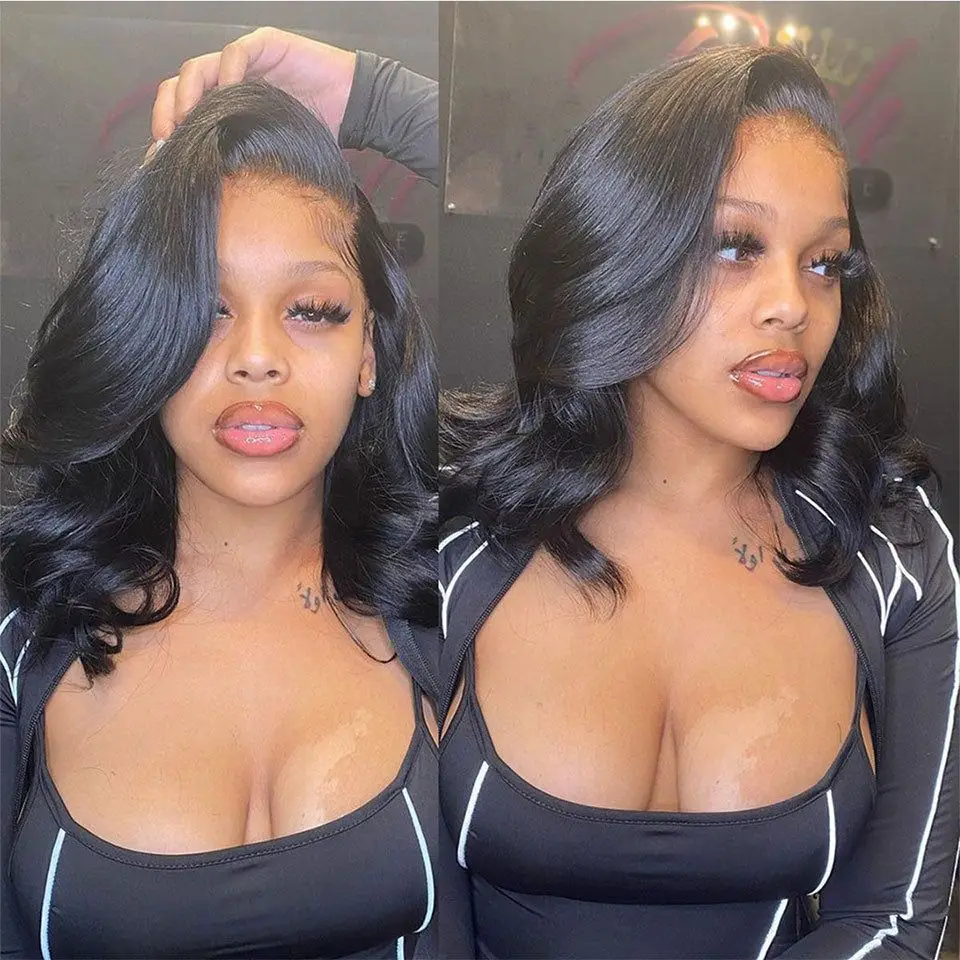 13x6 Hd Body Wave Lace Frontal Wig Human Hair 13x4 Pre Plucked Lace Wigs For Women Brazilian Lace Front Wig