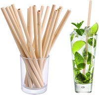 New style Reusable Bamboo Straws,BPA Free Bamboo Straws Reusable Organic,Eco Straws Alternative To Plastic Straws,Strong&Durable