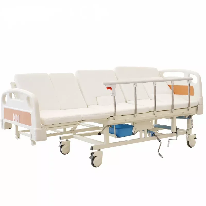 

Luxury 3-crank electric full curved hospital nursing bed