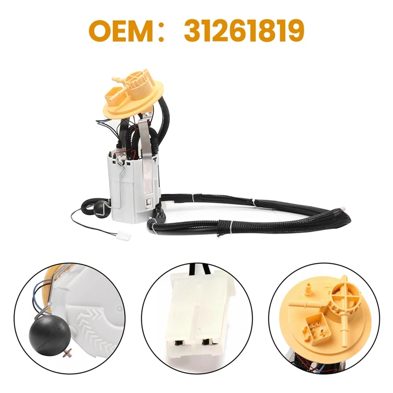 

Double Fuel Pump Motor 31261819 New Electric Fuel Pump Module Assembly For Volvo XC90 L5 2.5L L6 3.2L V8 4.4L E8846M-A15Z
