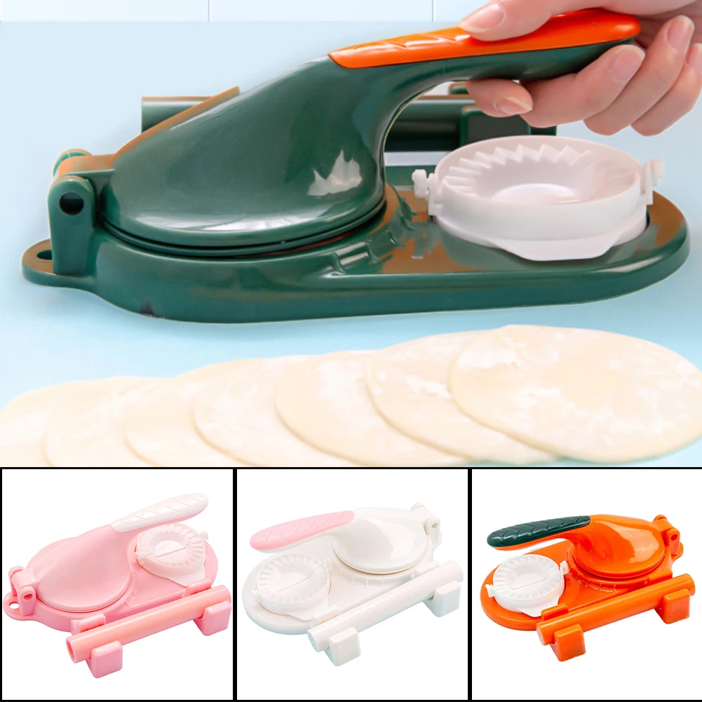 Pierogi Dumpling Maker Shaper Quick Press Dumpling Skin Stencil Cooking Tool Stencils