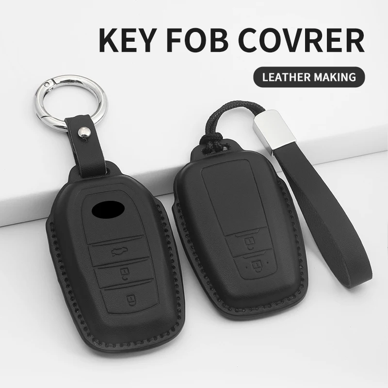 

Car Key Cover For Toyota Corolla Prius Camry CHR C-HR RAV4 Altis Land Cruiser Prado Car Key Protector Shell Accessories