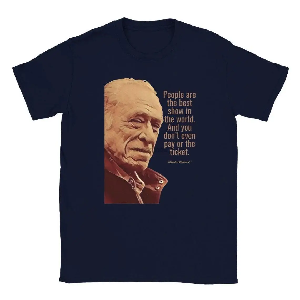 Bukowski Shirt  Best Books Quotes Charles Bukowski Tee  Bukowki Lovers Gift  Literary lover Gift