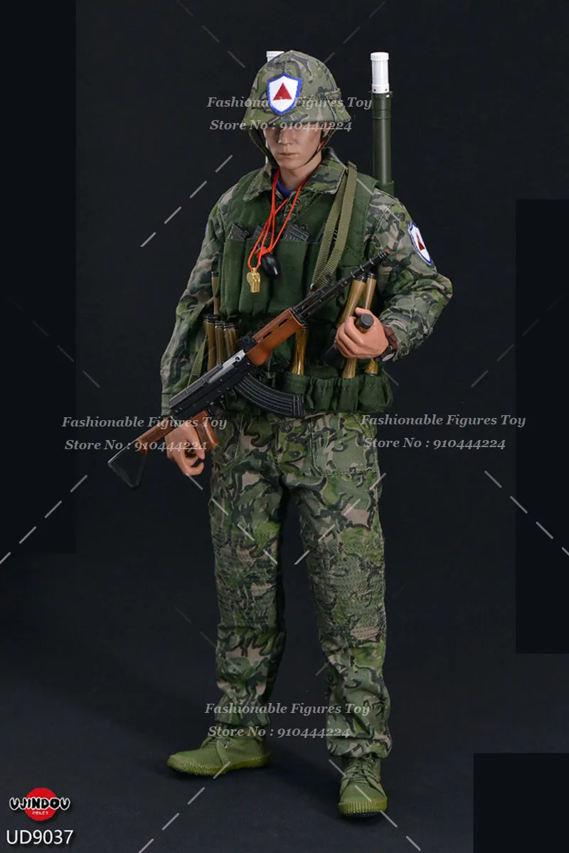 UJINDOU UD9037 1/6 ผู้ชายทหาร People's Liberation Army of China ดาบสีฟ้า B ชุด 12 นิ้ว Action Figure Collection