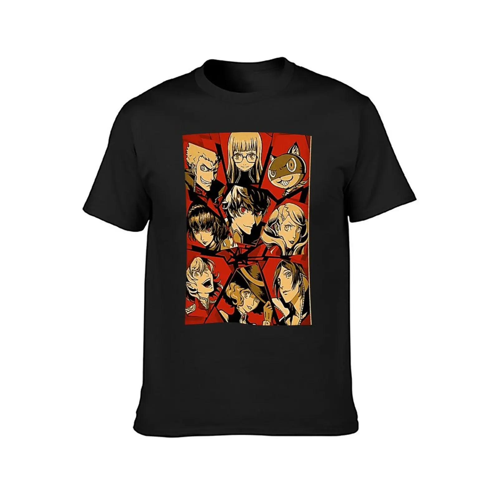 persona 3 reload fanart Characters T-Shirt quick-drying plain anime mens funny t shirts