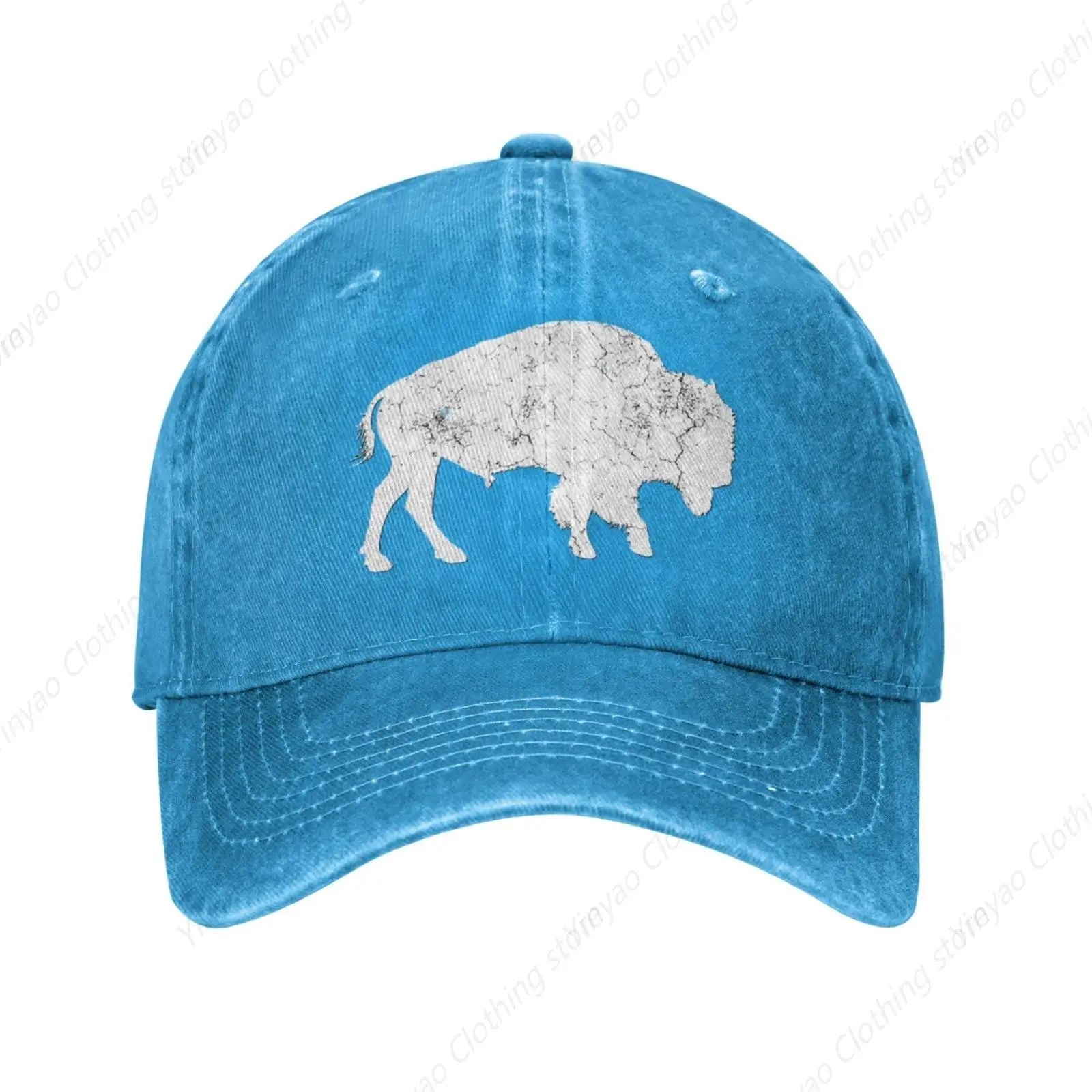 

Men's Four Seasons Buffalo Retro Animal Cowboy Hat Trucker Hat Baseball cap