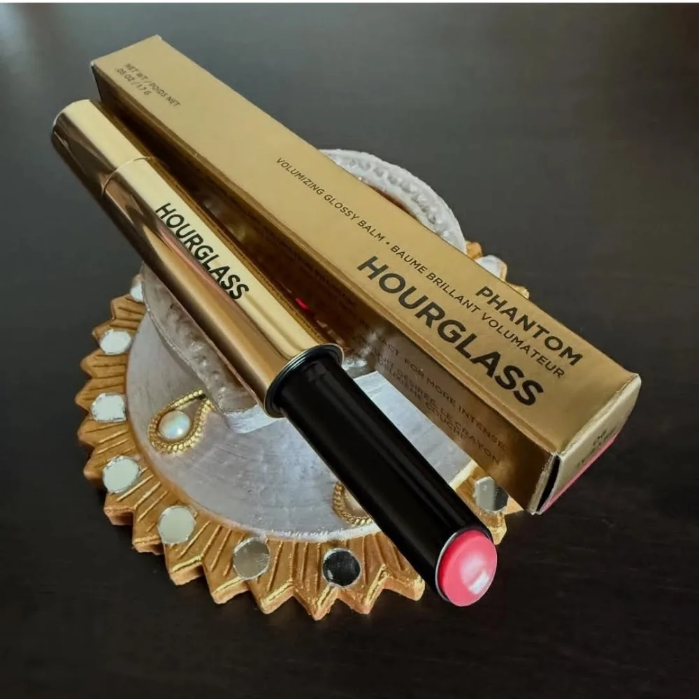 Hourglass Korean Volumizing Glossy Lip Balm Baume Brillant Volumateur SENSE DESIRE RISE IMPULSE Solid Lip Glaze Lasting Lipstick