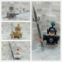 Middle Ages Warrior Knife Sword Gun Building Blocks Model Bricks mini Action toy Figures Toy gift for children Geralt of Rivia