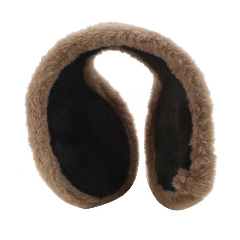 Windproof Earmuffs Men Women Ear Warm Protector Thicken Plush Winter Warm Fleece Earmuff Outdoor Cycling Warmer Soft Ear Muffs