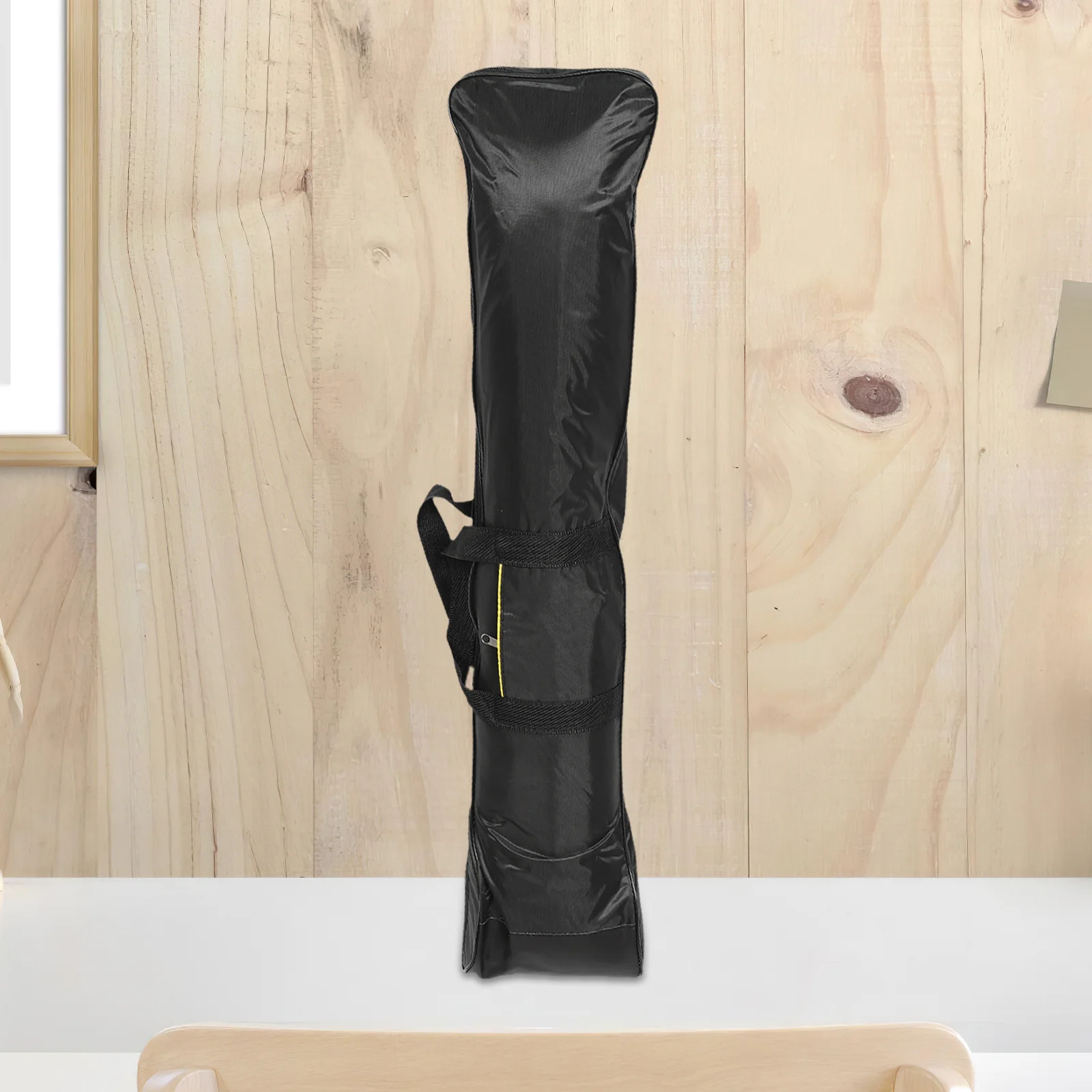 Black Canvas Erhu Bag Padded Shockproof Carrying Case Shoulder Strap for Chinese Musical Instrument Erhu Storage Cover