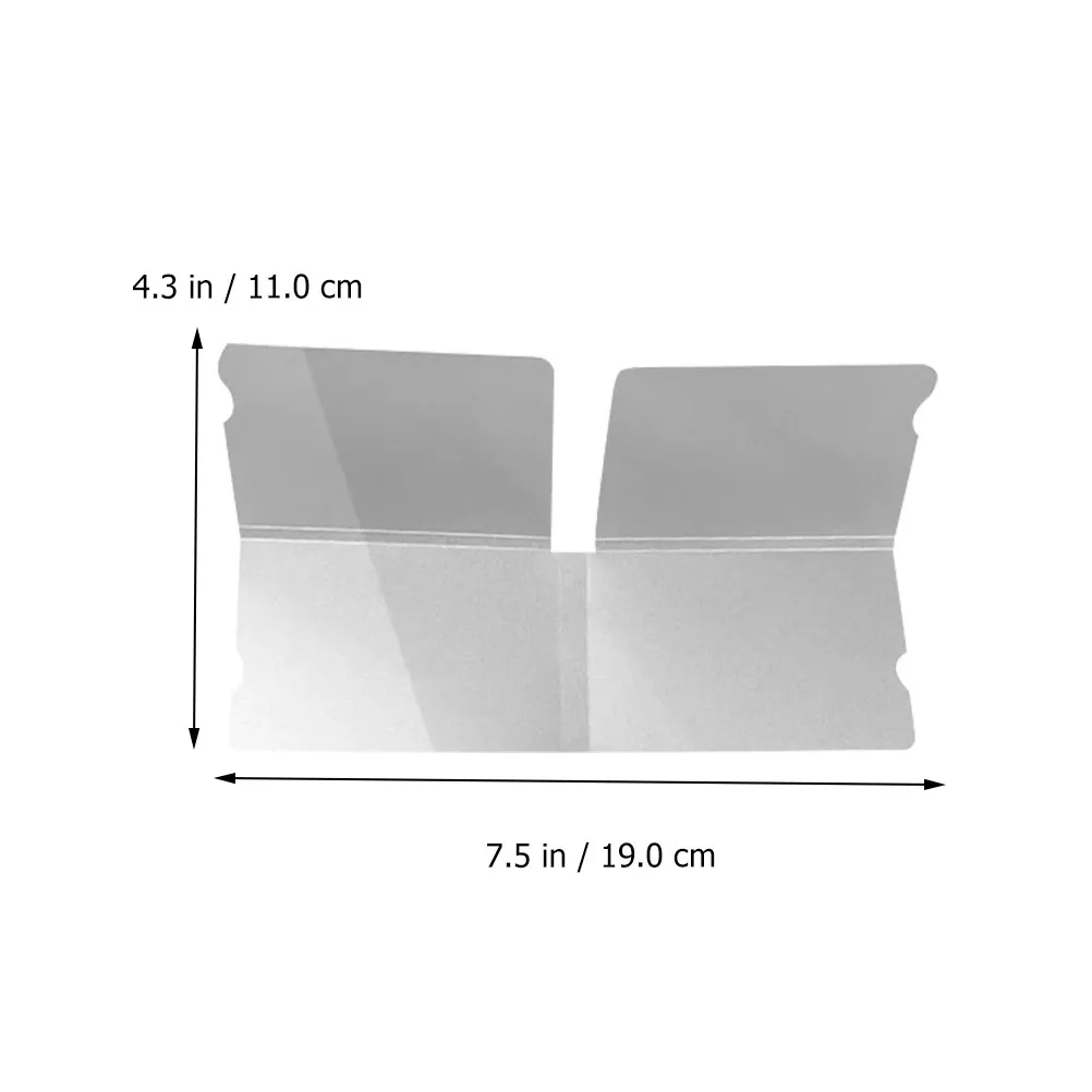4Pcs Mask Organiser Box Sanitary Clean Long Lifespan Portable Size Easy to Open and Take Good Sealing Mask Storage Holder