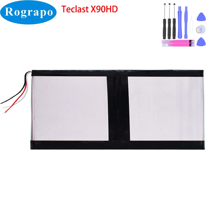 

New 3.8V 7900mAh Tablet Battery For Teclast X90HD 3 Wire + Free Tools