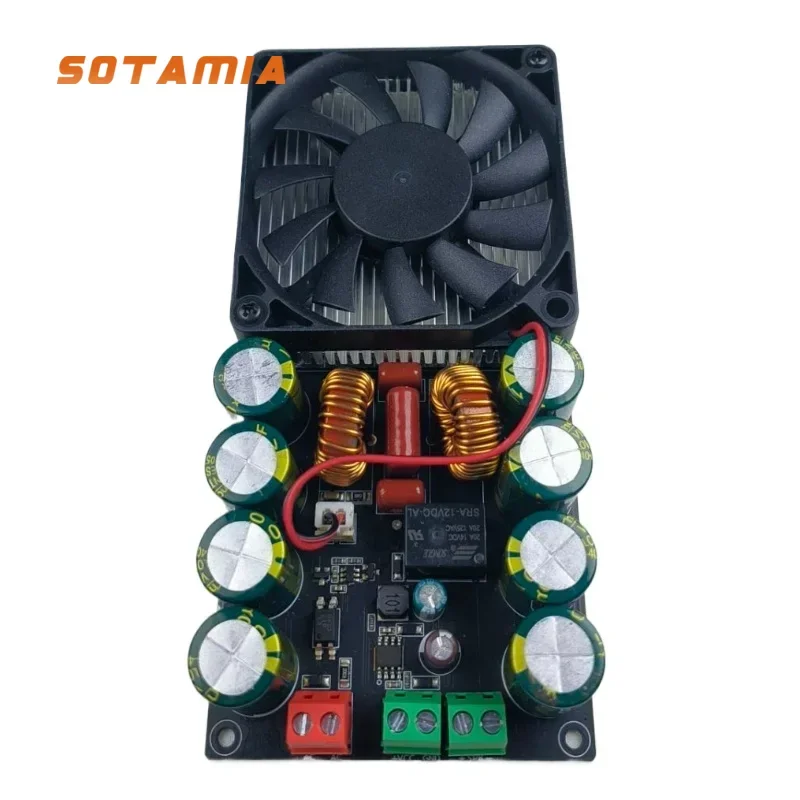 

SOTAMIA 1000 Вт плата усилителя мощности моно класс D усилитель звука HIFI музыкальный цифровой аудио динамик усилитель реле защита