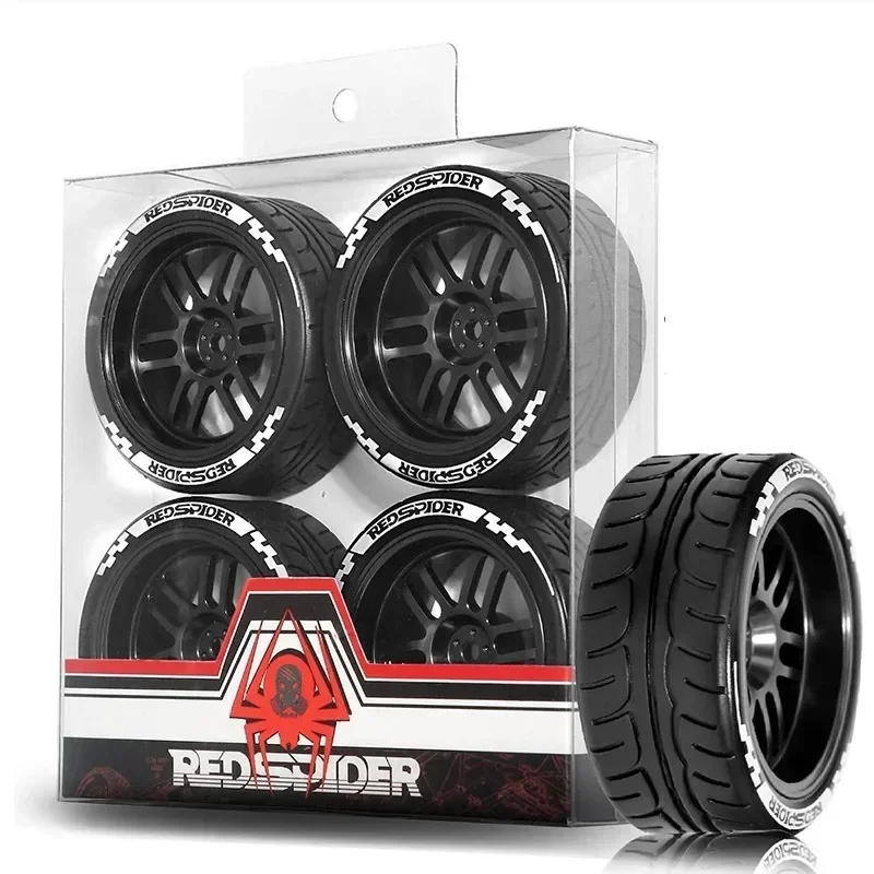 Roues RC 1/10, moyeux hexagonaux en métal de 12mm pour Tamiya TT01 TT02 XV01 TA06 A959 PTG2 HPI KYOSHO HSP PTG2.