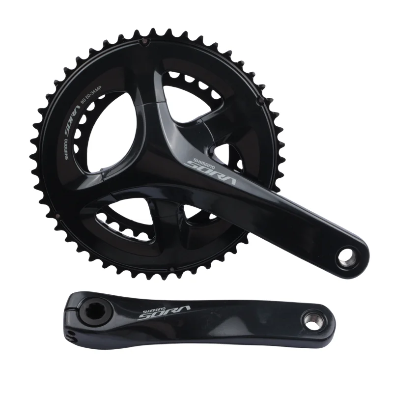 Shimano SORA R3000 2x9 Speed 170mm 50-34T  Crankset For Road Bike Bicycle Uses A High-end 4-arm Design