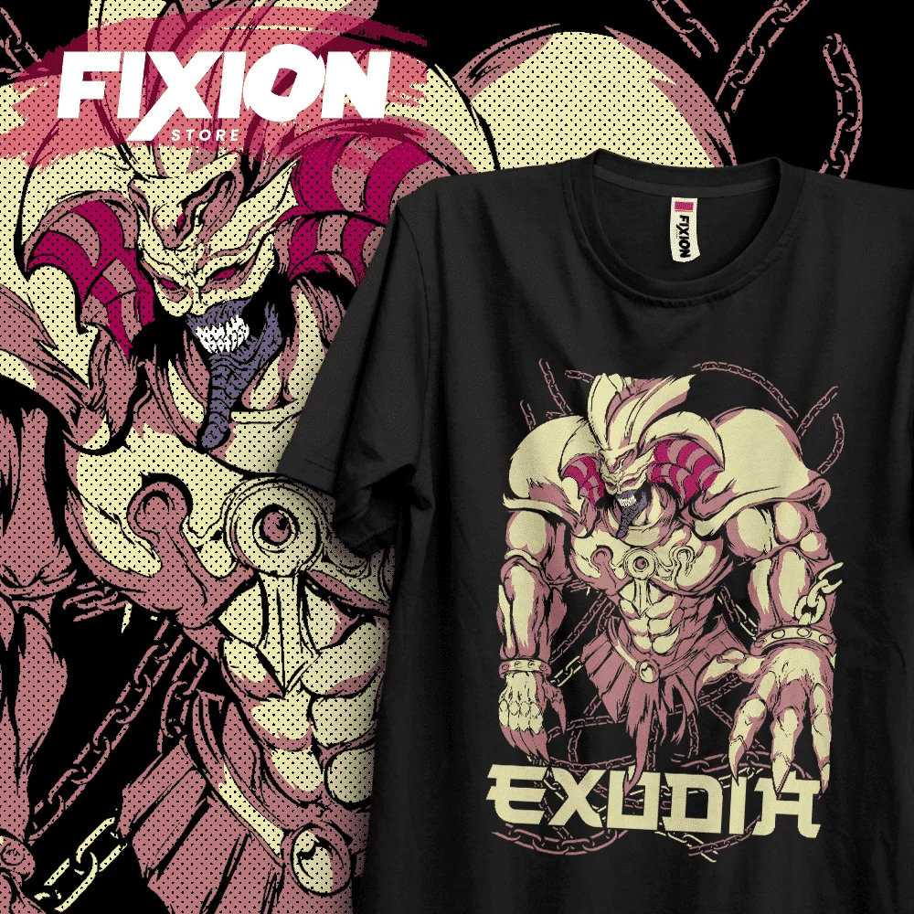 Yugioh  D – ExodiaAnime T Shirt Manga Gift For Anime Lover All Size Cotton