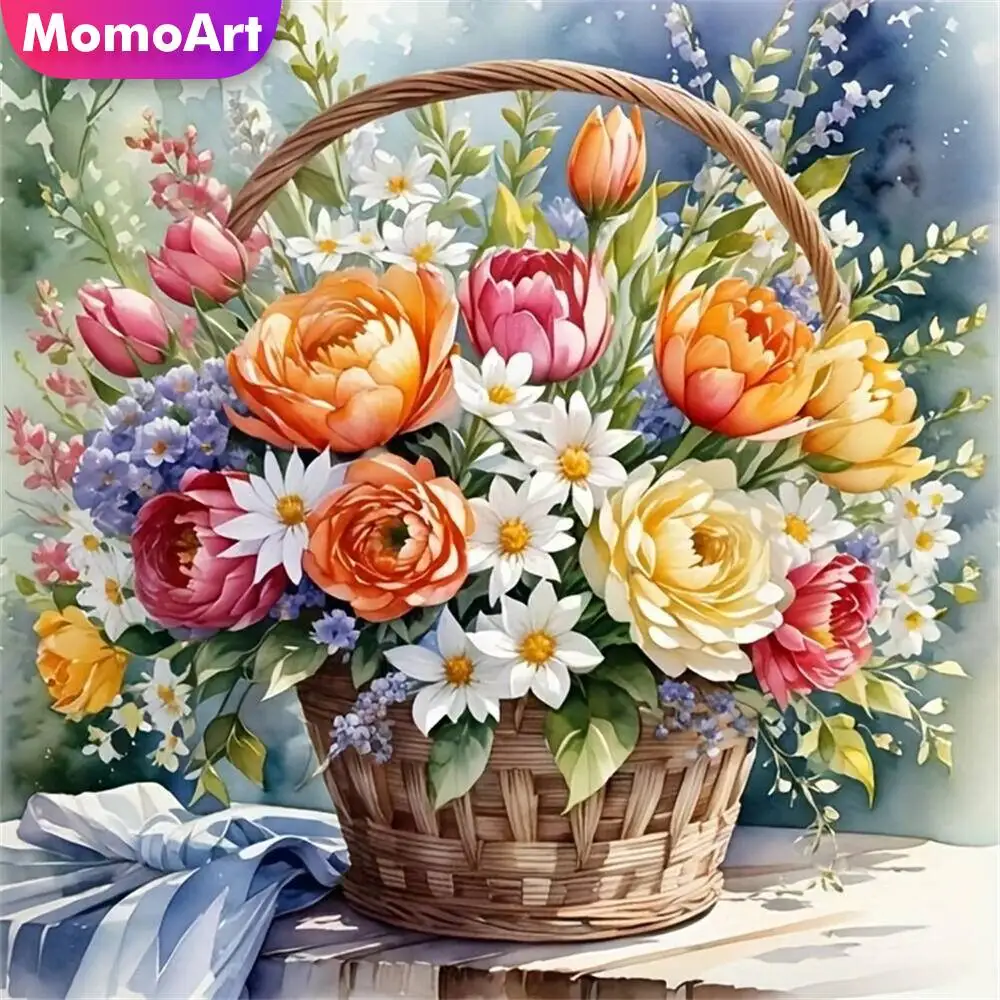 Momoart Ayı Elmas Mozaik Hayvan Tam Yuvarlak Elmas Boyama Ay Nakış Yeni Varış El Yapımı Hobi