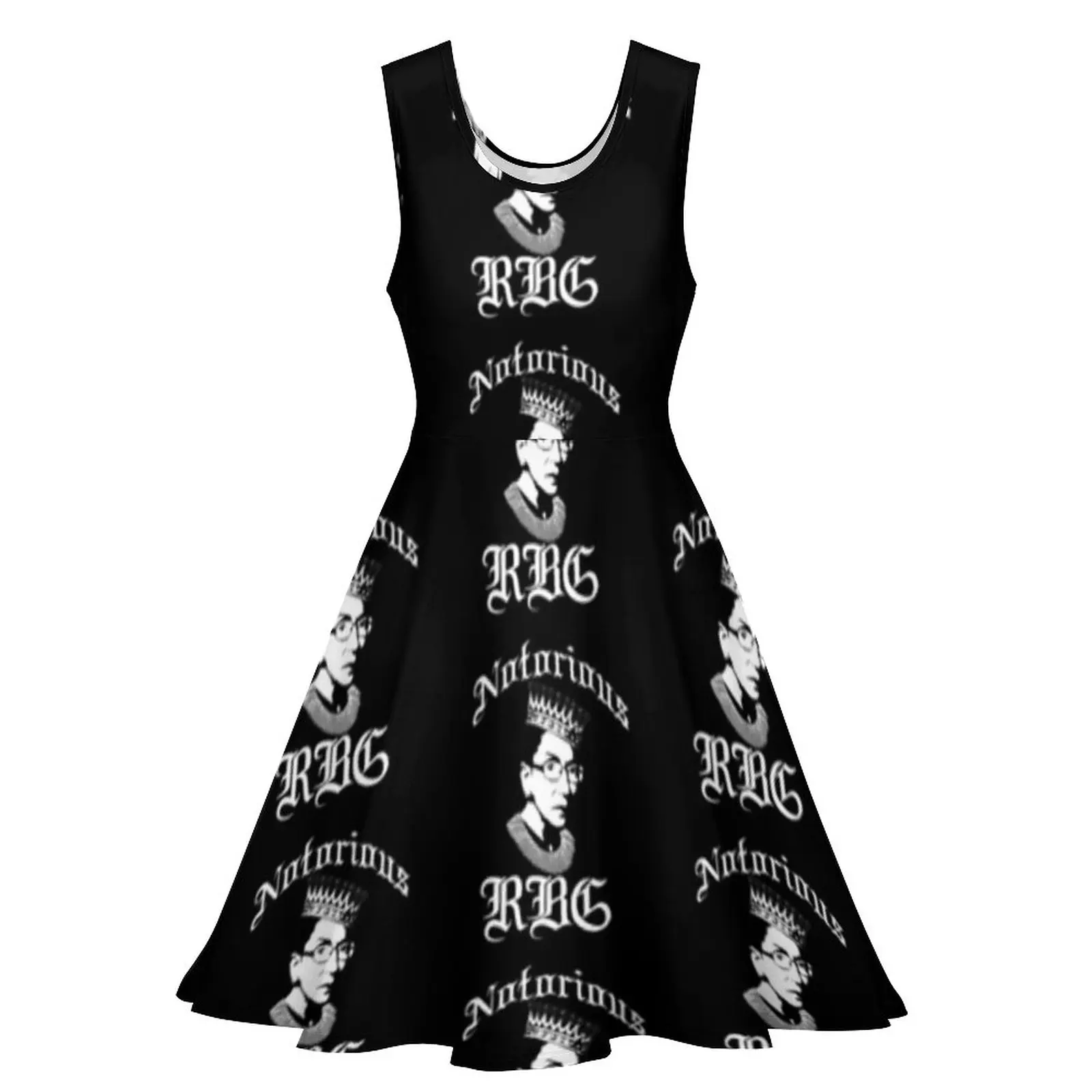 Womens Rights Dress Feminist Icon Crown Meme Casual Dresses Womens Beach Skate Dress Summer Graphic Vestido Big Size 3XL 4XL