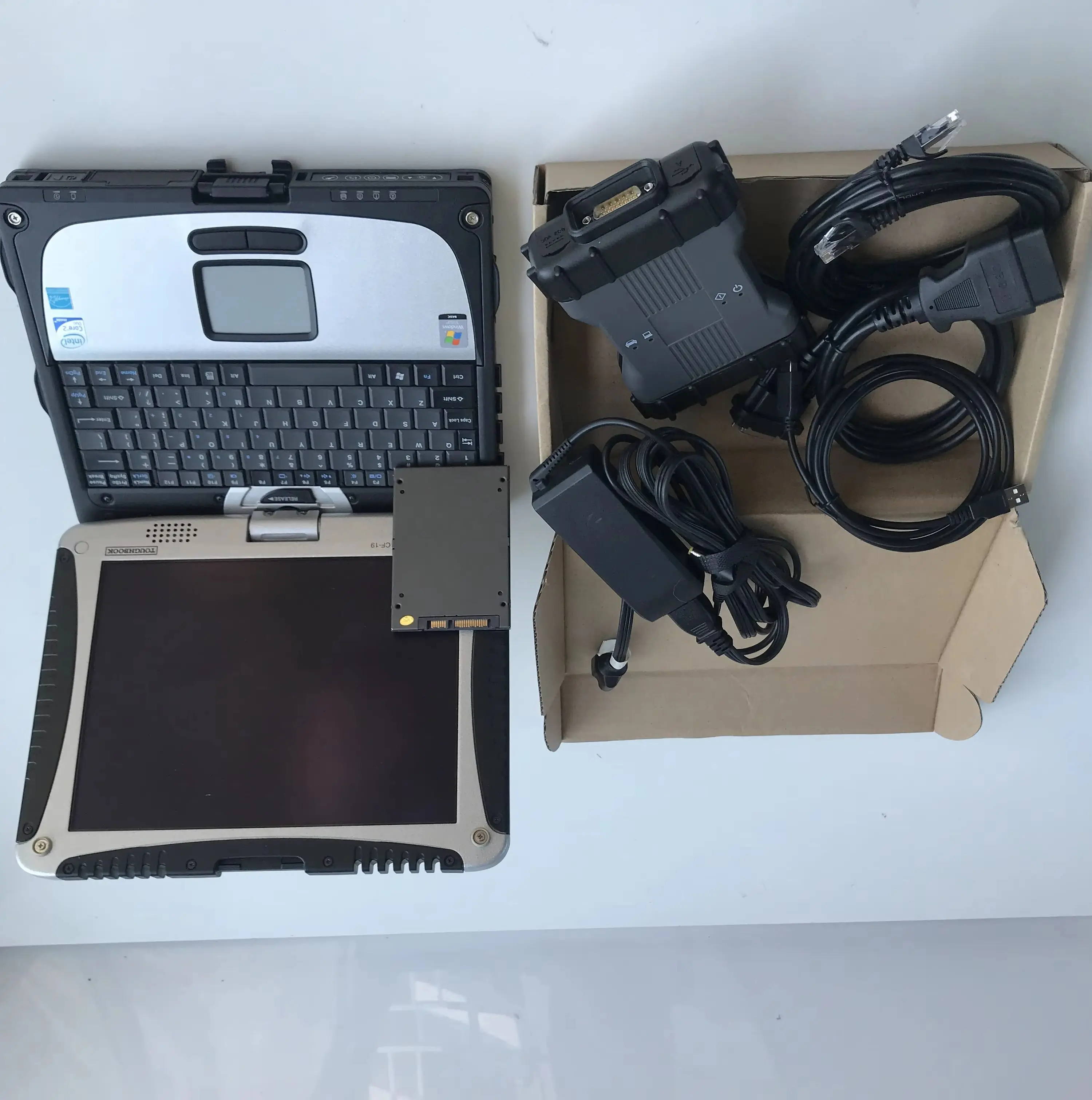 

MB Star C6 SD V-CI Diagnosis C6 DOIP 90%Новый Toughbook CF-19 CF19 i5 8g V03/2025 Программное обеспечение SSD X-ntry для автосканера Готовая работа