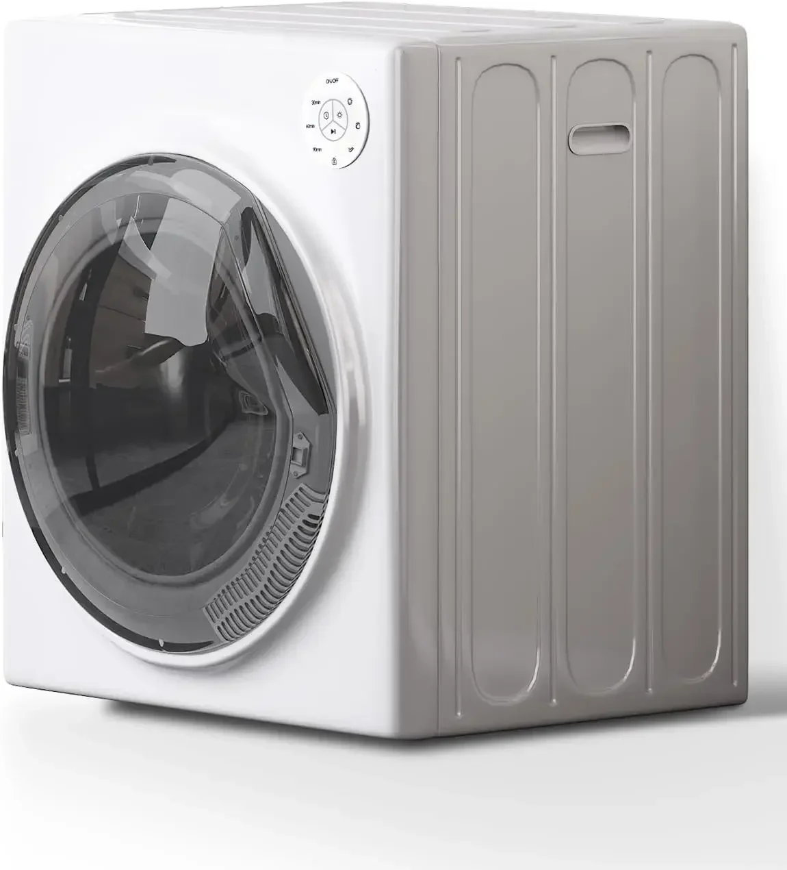 TABU Portable Washer and Dryer Combo, 17.6LBS Full-Automatic Washing Machine with Drain Pump & Compact 13LBS Dryer