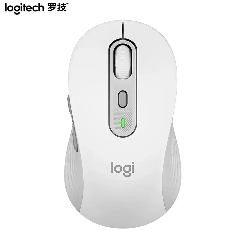 Logitech m750 mouse sem fio silencioso bluetooth mouse de escritório suporte até 3 dispositivos interruptor para mac/win programa não conectável