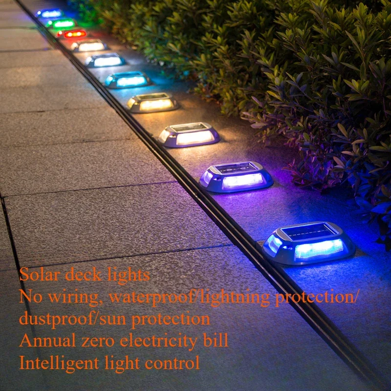 

LED Solar Underground Light Outdoor Rainproof Courtyard Garden Villa Staircase Decoration Trail Light Atmosphere Lighting
