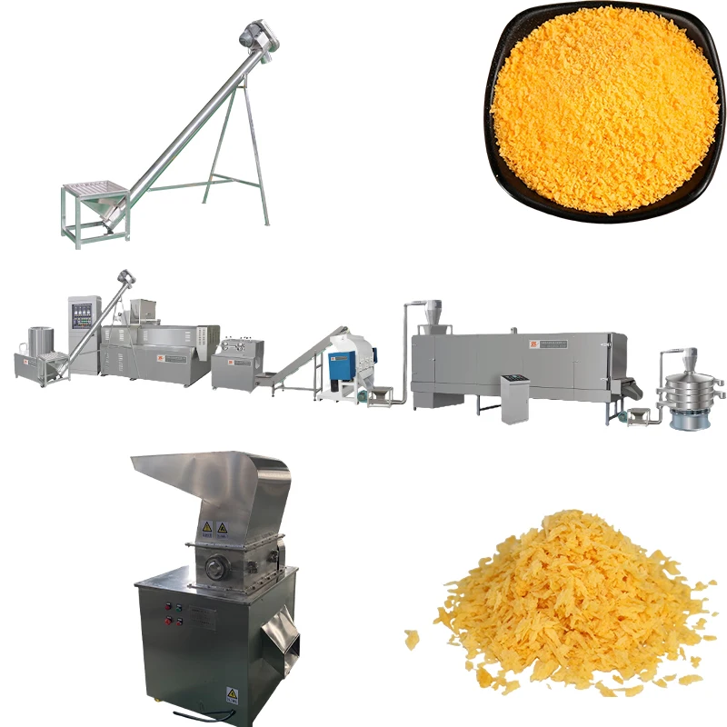 Industrial Bread Crumb Crushing Maker Machine Small Bread Crumb Grinder Machine Commercial Multifunction Food Chopper Machine