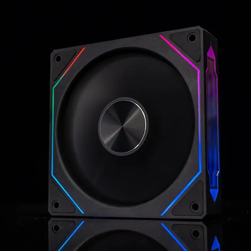 UPSIREN UF-2 PRISM 5 PRO 12 ซม.ARGB ขนาดใหญ่พัดลมแชสซีคอมพิวเตอร์รุ่นปกติ/ย้อนกลับรุ่น Dual โหมดเลือก