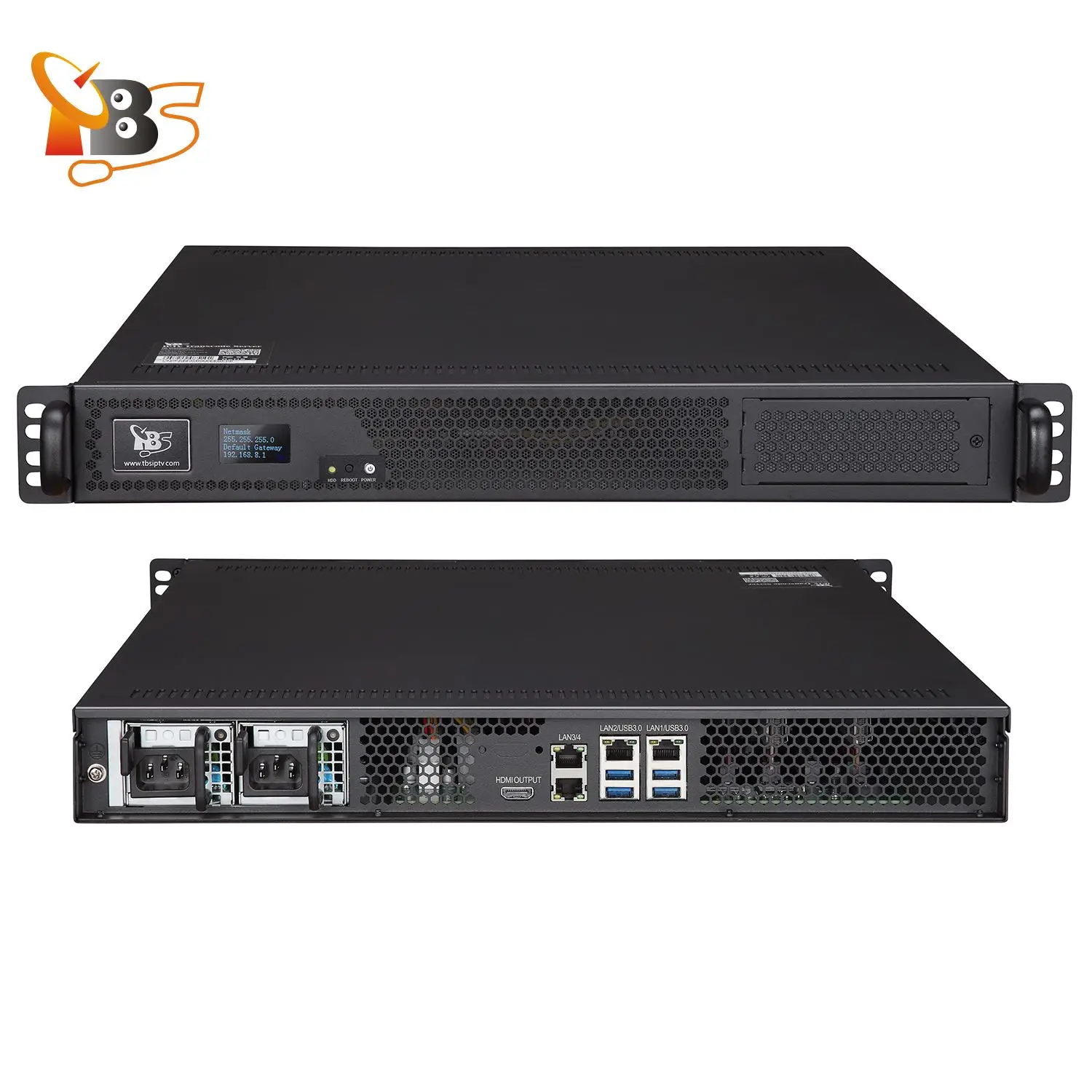 TBS8510 Pro マルチ入力 H.264/H.265 IPTV トランスコーダー |   ビデオ トランスコーダー ストリーミング エンコード チャンネリング用のオールインワン IPTV サーバー