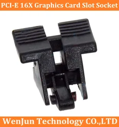 Placa base para ordenador de escritorio, toma de ranura para tarjeta gráfica PCI-E 16X, 164 pines con clip de fijación de cola de pez, PCIE X16, 164 pines