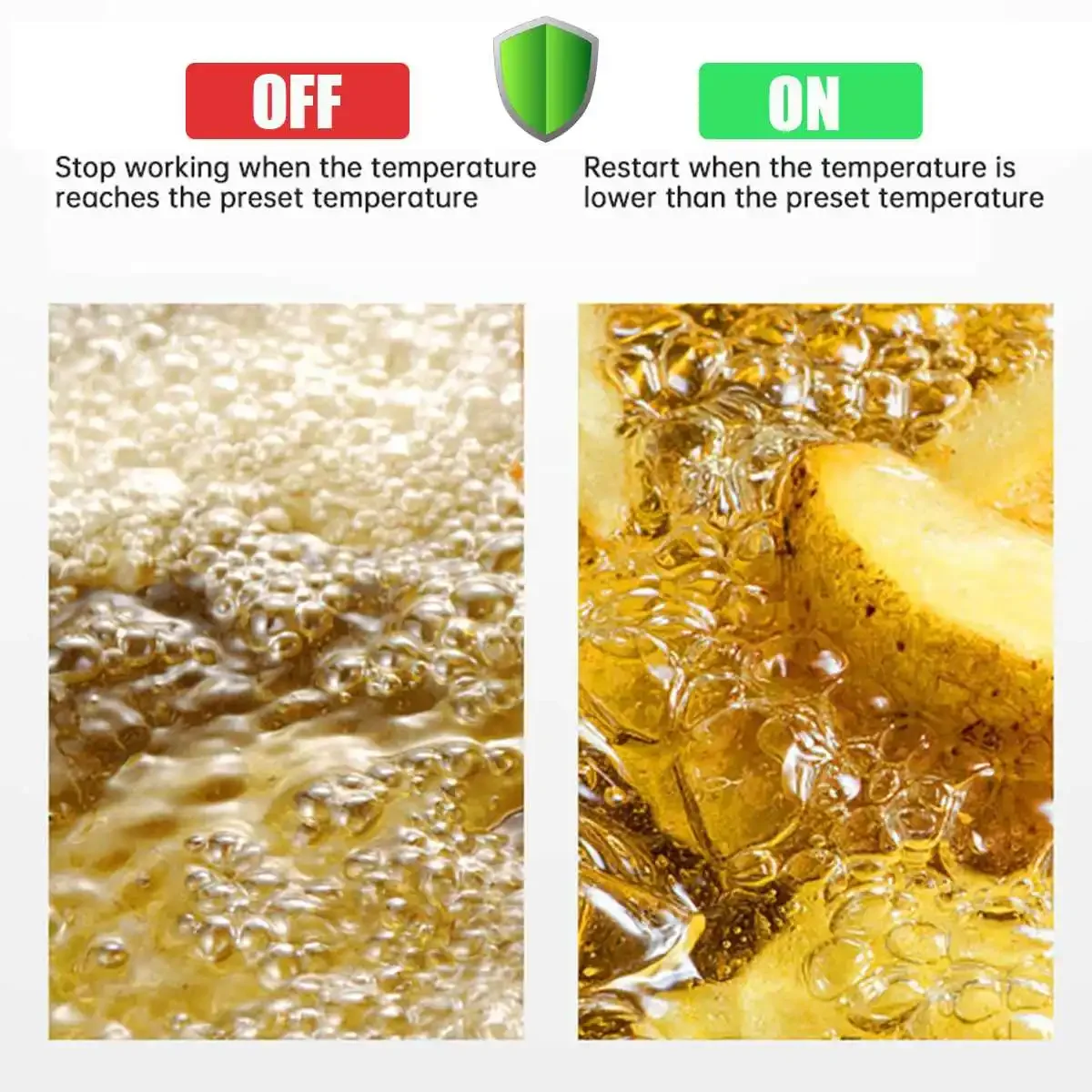 Электрическая Фриза для глубокой жарки, жаровня в духовке, горячий горшок, гриль для жарки курицы, регулируемый термостат, кухонные приборы, машина для картошки фри