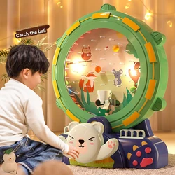 Children Electric Ferris Wheel Pinball Toy Mini Claw Arcade  Machine Early Education Development Desktop Game Bean Picker Toy
