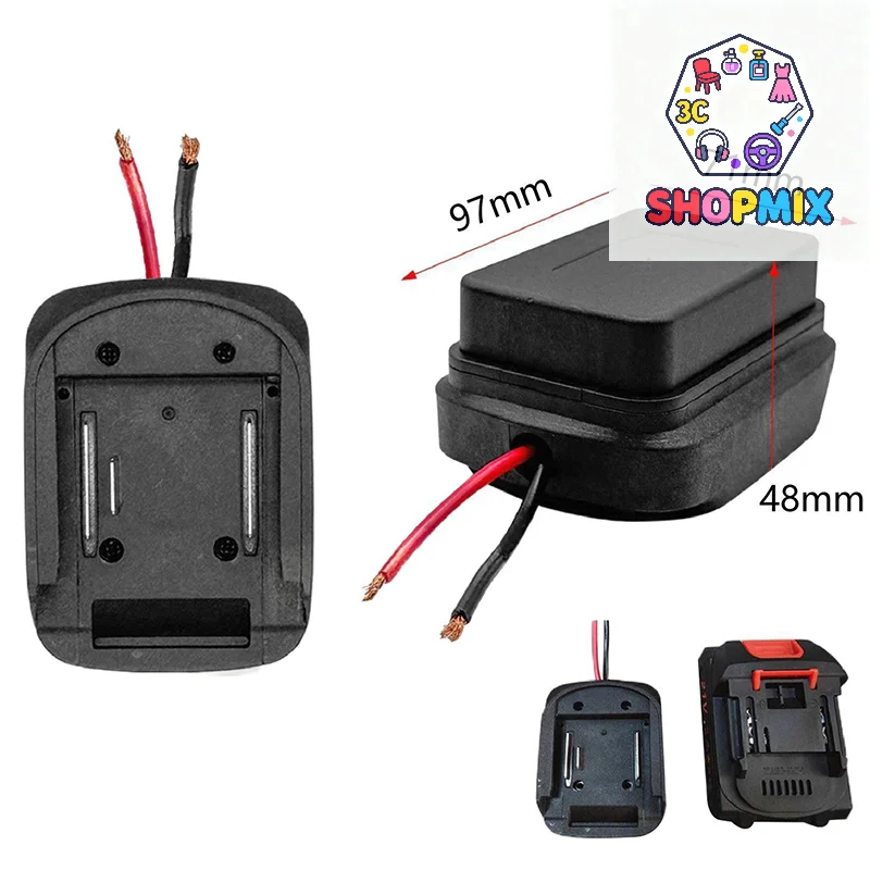 ل MT 18 فولت/21 فولت بطارية ليثيوم أيون محول لتقوم بها بنفسك كابلات الموصلات البطارية الناتج محول BL1830 BL1840 BL1850