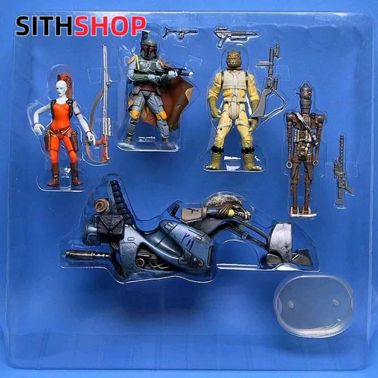 Hasbro Star Wars Bounty Hunter Set Star Wars Set Flying Motorcycle 3.75 Inch Action Figures Action Figure Toy