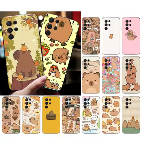 Like Love Capybara Phone Case For Samsung S25 S24 S23 S22 S21 Ultra S24 S23 S22 S21 Plus S24 S21 S20 FE