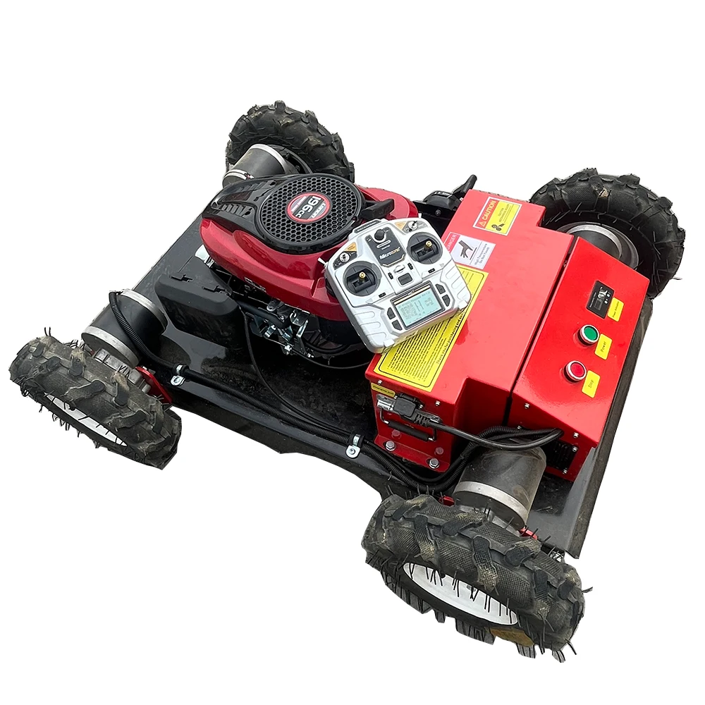 

Garden Cutting Machine Electric Turn Remote Control Robot Lawn Mower HT550