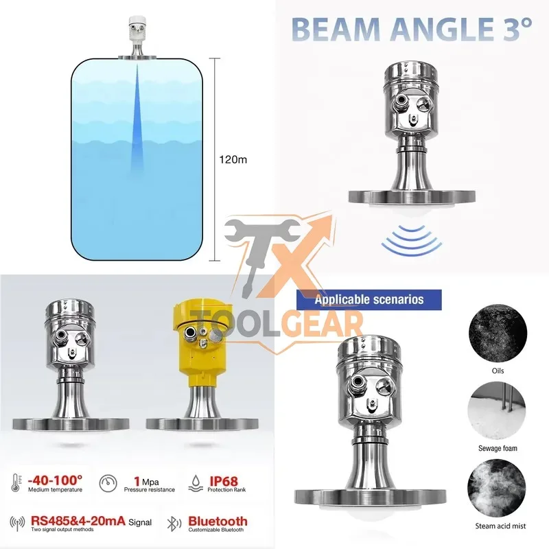 2026hotsale* High Quality Aluminum Cast Housing Level Sensor for Cement Silo Water Level Detection