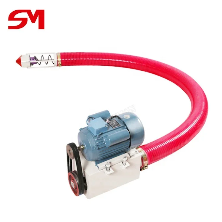 Transportador de tornillo Flexible automático, moderno y avanzado