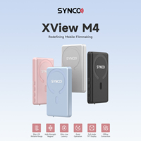 SYNCO XView M4 Wireless Magnetic Selfie Monitor Screen For Smartphone Selfie Vlog Live Stream Video Recording