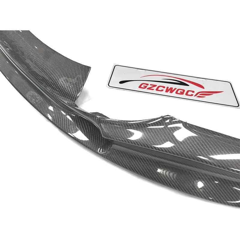3D Style F85 X5m F86 X6m Carbon Fiber Front Bumper Lip Exterior Aero Mod Parts view 4