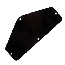 1Pcs Black Plastic Cavity Cover Spring Cover Back Plate Wiring Cover Back Plate For Bass Guitar Replacemen Guitar Accessories